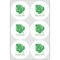 Tropical Leaves #2 Drink Topper - Large - Set of 6