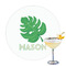 Tropical Leaves #2 Drink Topper - Large - Single with Drink