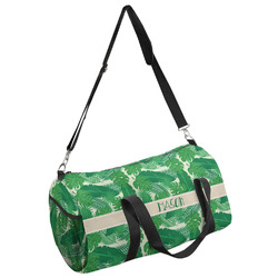 Tropical Leaves #2 Duffel Bag - Small w/ Name or Text