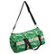 Tropical Leaves 2 Duffle bag with side mesh pocket