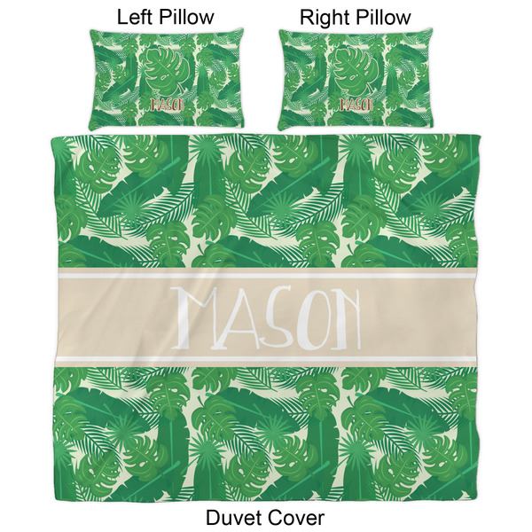 Tropical Leaves #2 Duvet Cover Set - King - Approval