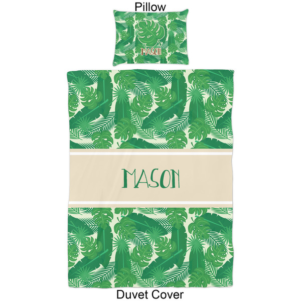 Tropical Leaves #2 Duvet Cover Set - Twin - Approval