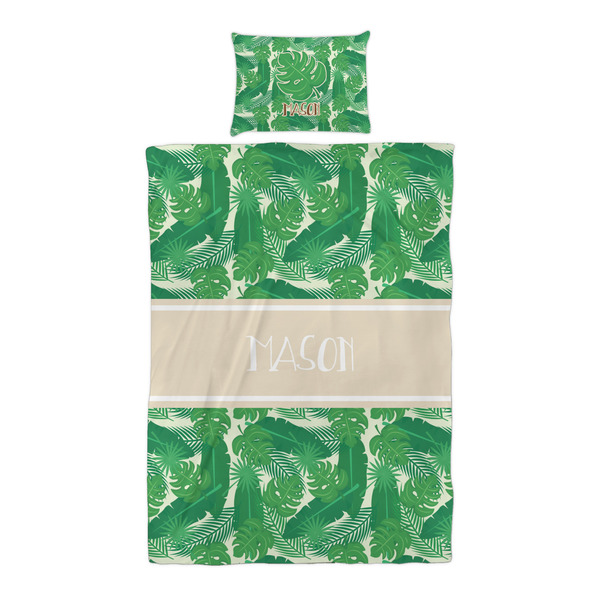 Tropical Leaves #2 Duvet Cover Set - Twin XL - Alt Approval
