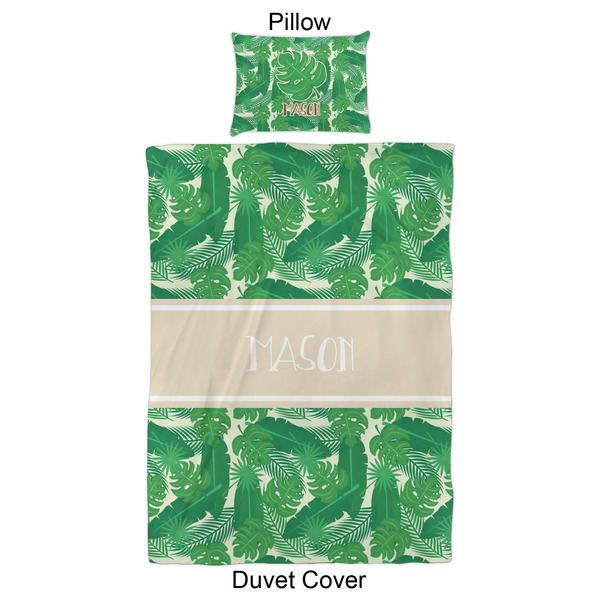 Tropical Leaves #2 Duvet Cover Set - Twin XL - Approval