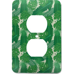 Tropical Leaves #2 Electric Outlet Plate