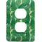 Tropical Leaves 2 Electric Outlet Plate