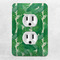 Tropical Leaves #2 Electric Outlet Plate - LIFESTYLE