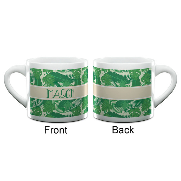 Tropical Leaves #2 Espresso Cup - 6oz (Double Shot) (APPROVAL)