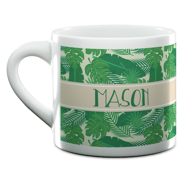 Tropical Leaves #2 Espresso Cup - 6oz (Double Shot) (MAIN)