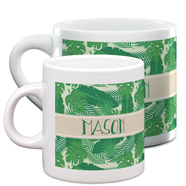 Tropical Leaves #2 Espresso Mugs - Main Parent