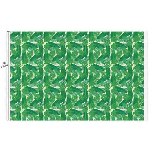 Tropical Leaves 2 Fabric Full Yard