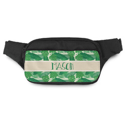 Tropical Leaves #2 Fanny Pack (Personalized)