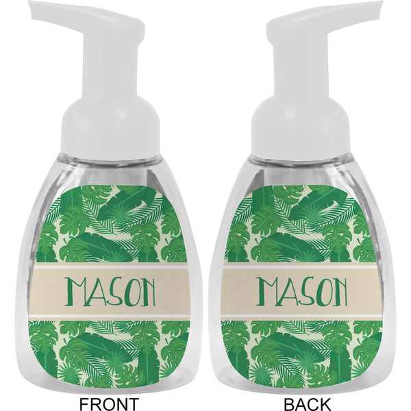 Tropical Leaves #2 Foam Soap Bottle Approval - White