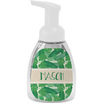Tropical Leaves #2 Foam Soap Bottle - White (Personalized)