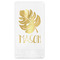Tropical Leaves #2 Guest Napkins - Foil Stamped (Personalized)