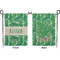 Tropical Leaves 2 Garden Flag - Double Sided Front and Back