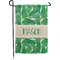 Tropical Leaves #2 Small Garden Flag - Double Sided w/ Name or Text
