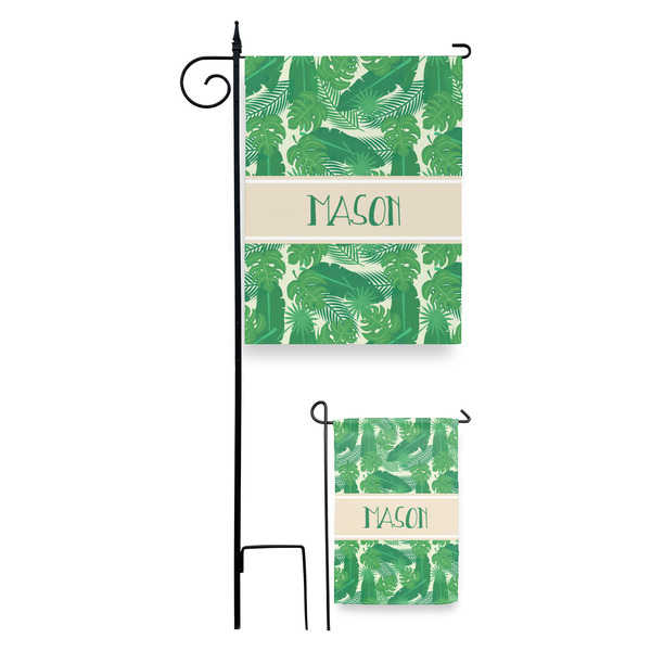 Tropical Leaves #2 Garden Flag - PARENT/MAIN