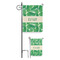 Tropical Leaves #2 Garden Flag (Personalized)