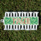 Tropical Leaves #2 Golf Tees & Ball Markers Set - Front