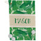 Tropical Leaves 2 Golf Towel (Personalized)