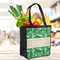 Tropical Leaves #2 Grocery Bag - LIFESTYLE