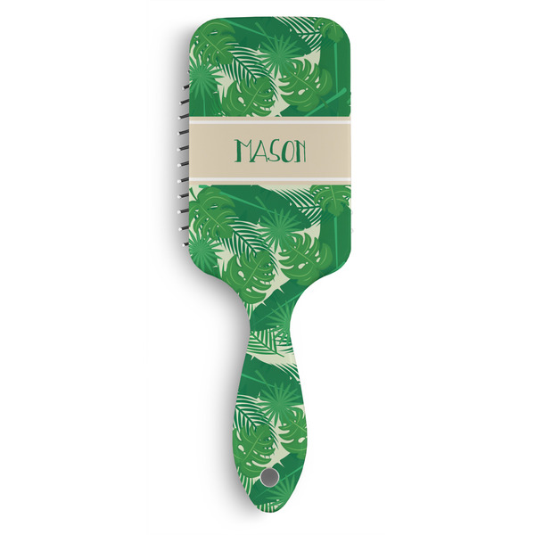 Custom Tropical Leaves #2 Hair Brushes (Personalized)