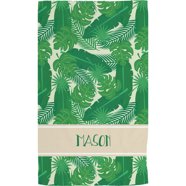 Tropical Leaves 2 Hand Towel (Personalized) Full