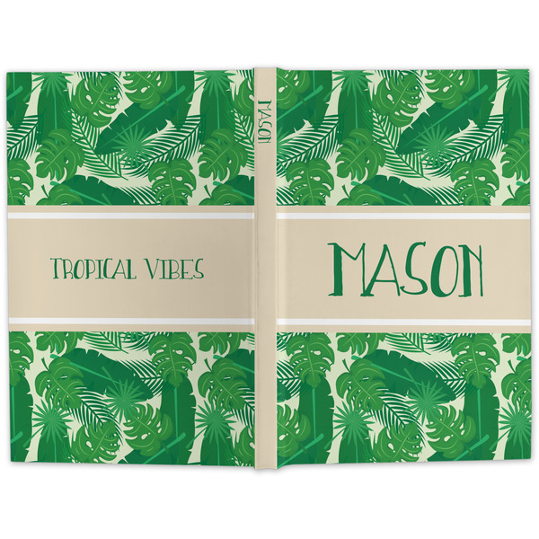 Tropical Leaves 2 Hard Cover Journal - Apvl