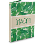 Tropical Leaves #2 Hardbound Journal - 7.25" x 10" (Personalized)