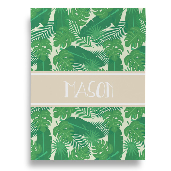 Tropical Leaves #2 House Flags - Single Sided - FRONT