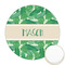 Tropical Leaves #2 Icing Circle - Medium - Front