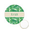 Tropical Leaves #2 Printed Cookie Topper - 1.25" (Personalized)
