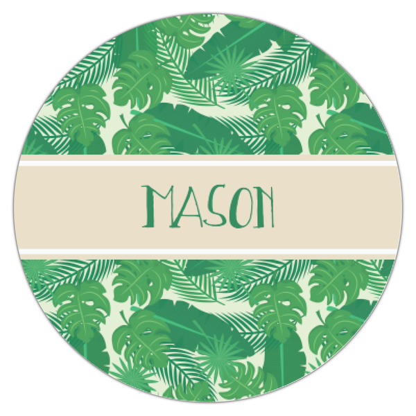 Tropical Leaves #2 Icing Circle - XSmall - Single