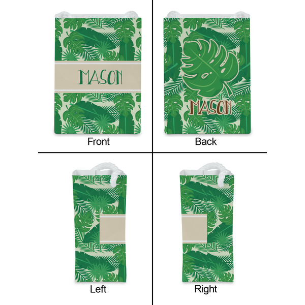 Tropical Leaves #2 Jewelry Gift Bag - Gloss - Approval