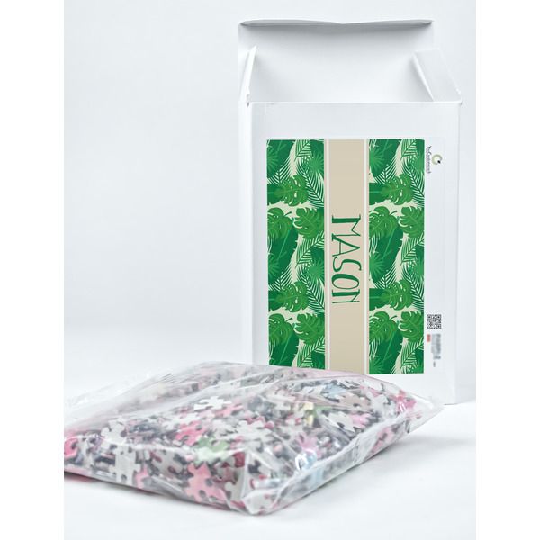 Tropical Leaves #2 Jigsaw Puzzle 1014 Piece - Box