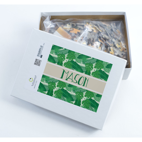 Tropical Leaves #2 Jigsaw Puzzle 252 Piece - Box