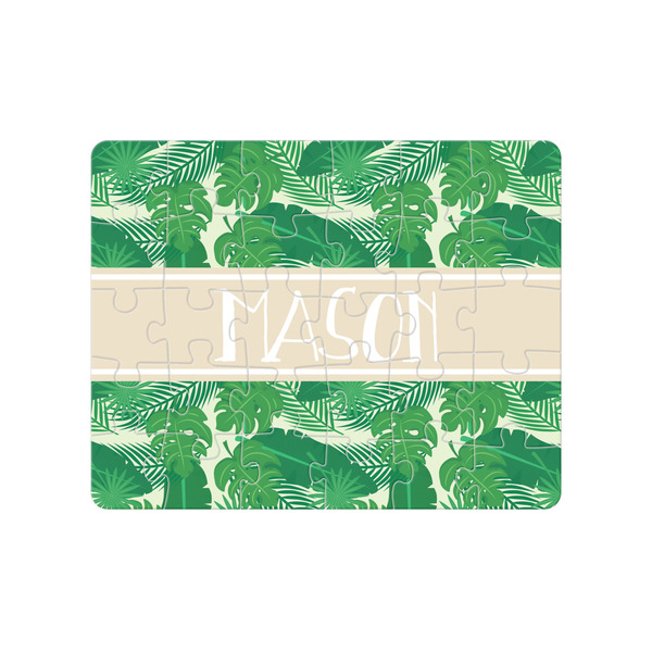 Custom Tropical Leaves #2 30 pc Jigsaw Puzzle (Personalized)