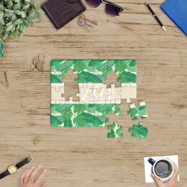Tropical Leaves #2 Jigsaw Puzzle 30 Piece - In Context