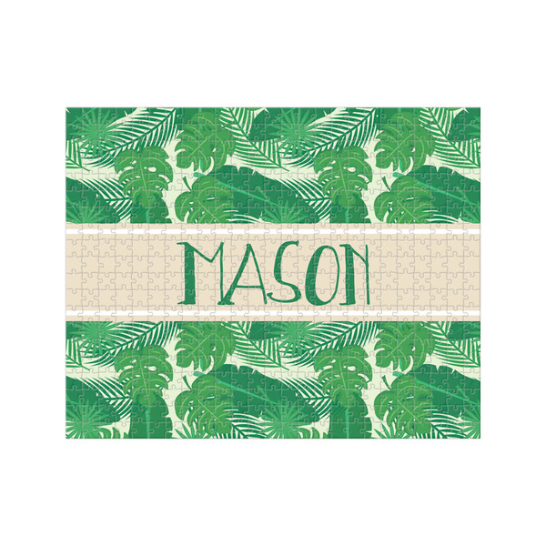 Custom Tropical Leaves #2 500 pc Jigsaw Puzzle (Personalized)