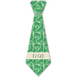 Tropical Leaves #2 Iron On Tie - 4 Sizes w/ Name or Text
