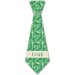 Tropical Leaves #2 Iron On Tie - 4 Sizes w/ Name or Text