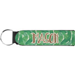 Tropical Leaves #2 Neoprene Keychain Fob (Personalized)