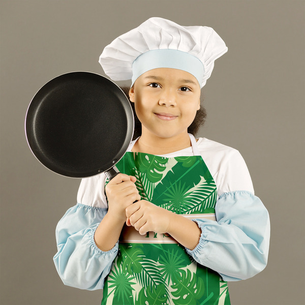 Tropical Leaves #2 Kid's Aprons - Medium - Lifestyle