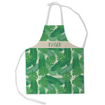 Tropical Leaves #2 Kid's Apron - Small (Personalized)