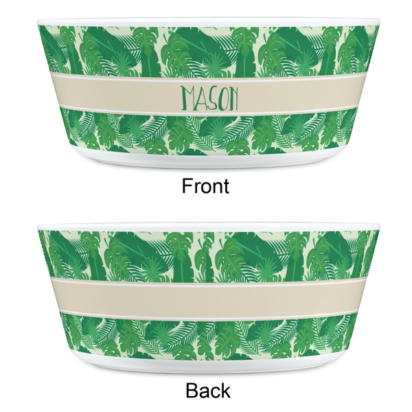 Tropical Leaves #2 Kids Bowls - APPROVAL
