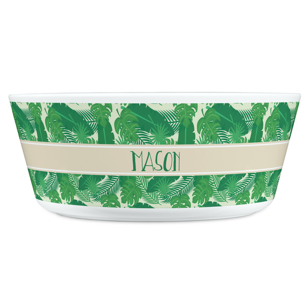 Tropical Leaves #2 Kids Bowls - FRONT
