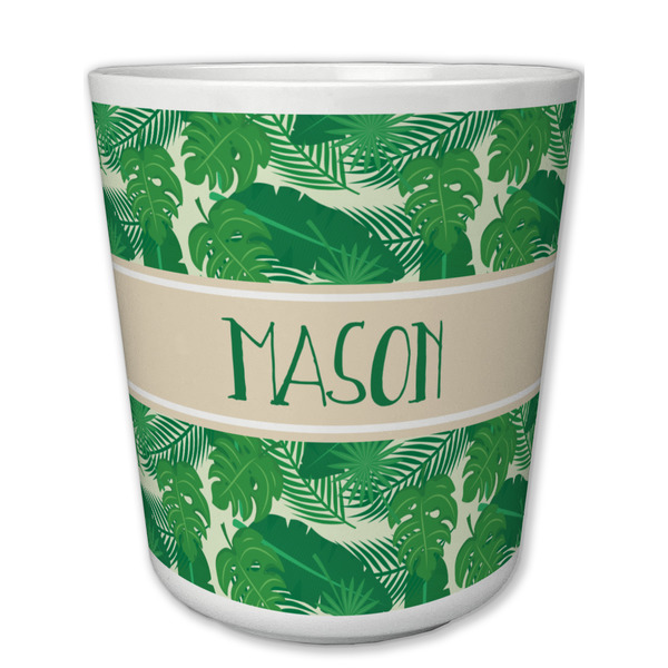 Custom Tropical Leaves #2 Plastic Tumbler 6oz (Personalized)
