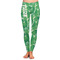Tropical Leaves #2 Ladies Leggings - 2X-Large (Personalized)