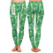 Tropical Leaves 2 Ladies Leggings - Front and Back